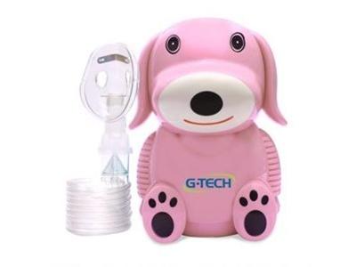Nebulizador Compressor G-Tech Nebdog Rosa