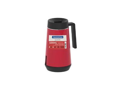Bule Térmico Tramontina Exata Vermelho 500mL