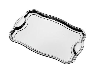 Bandeja Tramontina Retangular Aço Inox 42 x 29 cm