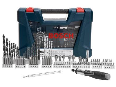 Conjunto de Ferramentas Bosch V-Line com 91 Peças