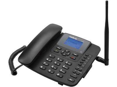 Telefone Celular Fixo 3G Intelbras CF 6031 Preto