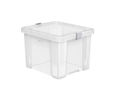 Caixa Organizadora Tramontina Office 30 Litros Transparente