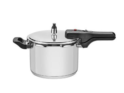 Panela de Pressão Tramontina Brava Inox com Fundo Triplo 4,5 Litros