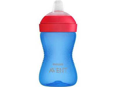 Copo de Transição Philips Avent com Bico de Silicone 300ml Azul