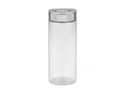 Pote de Vidro Tramontina Purezza com Tampa de Aço Inox 10cm 1,8 Litros