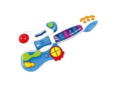 Minha Primeira Guitarra Elétrica Multikids Baby BR1092 Azul