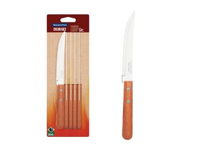 Conjunto de Facas para Churrasco Tramontina Dynamic Natural 6 Peças