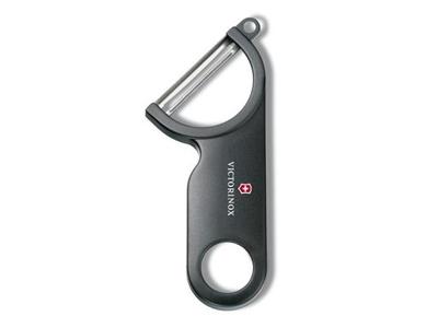 Descascador Victorinox de Frutas e Legumes Lâmina Lisa Preto