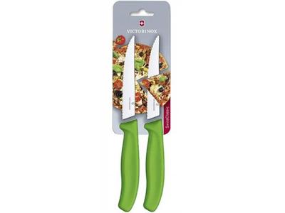 Jogo de Facas para Pizza Victorinox Swiss Classic Verde 2 Peças