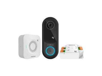 Módulo Externo Videoporteiro Intelbras Smart IVW 3000+ Preto