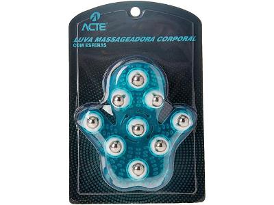 Luva Massageadora Corporal Acte com Esferas