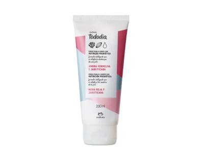 Creme Deo Nutritivo Corporal Natura Amora Vermelha e Jabuticaba 200ML