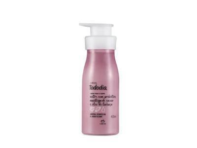 Creme Deo Nutritivo Corporal Natura Amora Vermelha e Jabuticaba 400ML