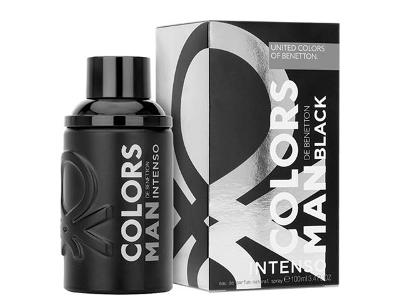 Perfume Benetton Colors Black Intenso Masculino Eau de Parfum 100ML