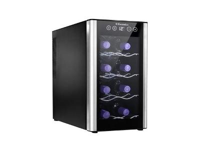 Adega de Vinhos Climatizadas Electrolux ACB08 Preta 8 Garrafas Bivolt