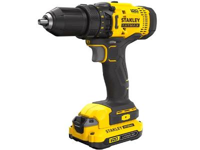 Parafusadeira / Furadeira Stanley 13mm 20V Maleta e 2 Baterias Bivolt