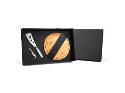 Kit Queijo e Vinho Welf 3 Peças
