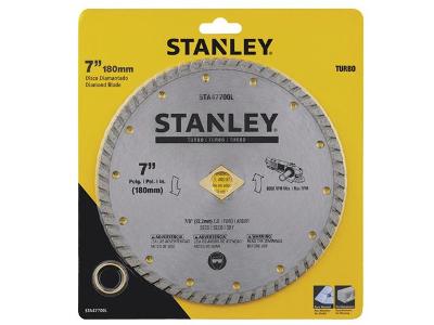 Disco Diamantado 7" Stanley 180mm Turbo