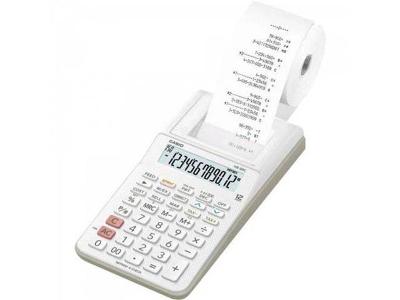 Calculadora Casio HR-8RC com Bobina Branca