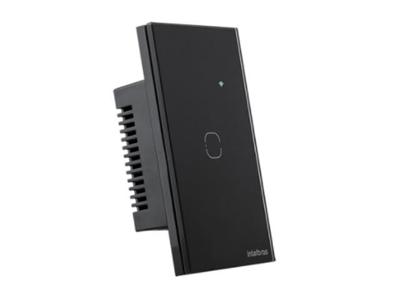 Interruptor Smart Wi-Fi Touch 1 Tecla Intelbras EWS 1001 Preto