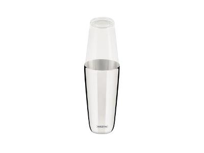 Coqueteleira Boston Tramontina em Aço Inox e Tampa em Vidro 700ML