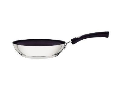 Frigideira Tramontina Solar Silicone Rasa Aço Inox Antiaderente 24CM