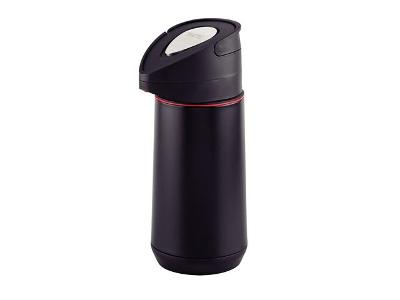 Garrafa Térmica Tramontina Exata em Aço Inox 1,2 Litros Preta