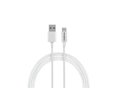Cabo USB-C Intelbras 1,2m PVC EUAC 12PB Branco