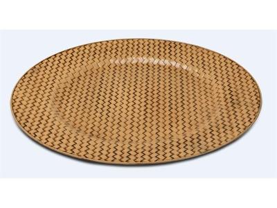 Sousplat Haus Treccia Natural 33CM