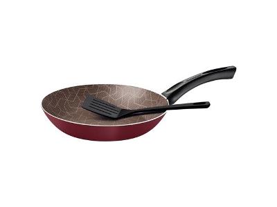 Frigideira Tramontina Paris Vermelha com Espátula de Nylon 28CM