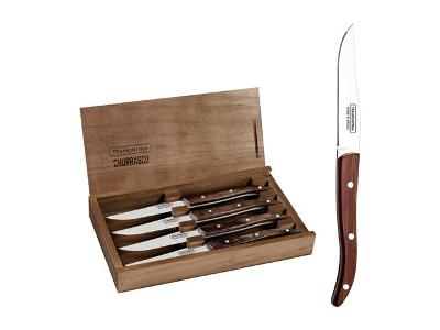 Conjunto de Facas para Churrasco Paisano Tramontina com Estojo 4 Peças