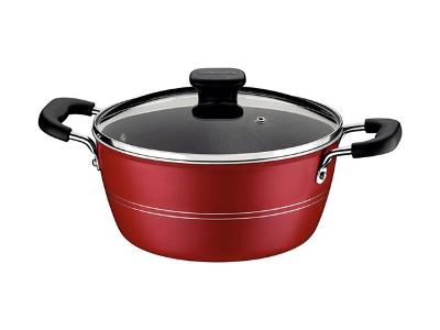 Caçarola Tramontina Sicília Antiaderente Vermelha 24CM
