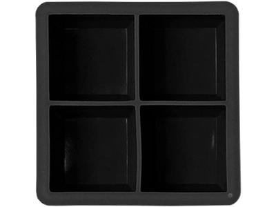 Forma para Gelo Oikos de Silicone Quadrado Preto