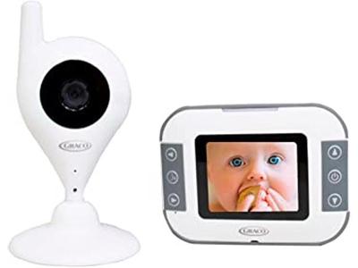 Babá Eletrônica Graco Sem Fio com Câmera e Monitor de Áudio e Vídeo