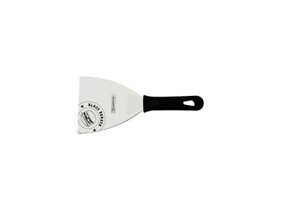 Espátula Tramontina Black Burger em Aço Inox e Cabo Preto 4"