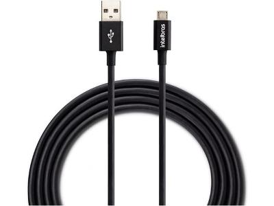 Cabo Micro Usb Intelbras 1,2m Pvc Preto Euab 12PP