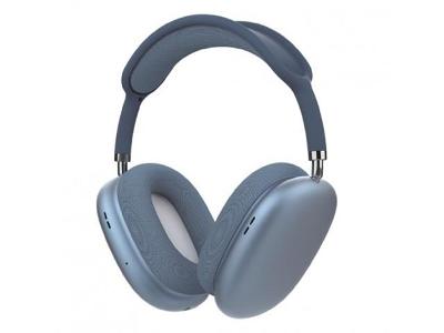 Headset Bluetooth 5.1 ELG com Microfone Entrada Micro USB + P2 Azul