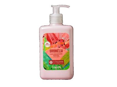 Loção Desodorante Corporal Loccitane au Brésil Bromélia 500ML