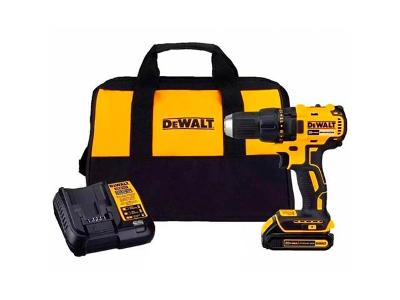 Parafusadeira Furadeira de Impacto DeWalt DCD7781D1BR 20V Max Bivolt