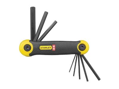 Jogo De Chaves Stanley Hexagonais TorxÂ® - Tipo Canivete - 8 Pçs
