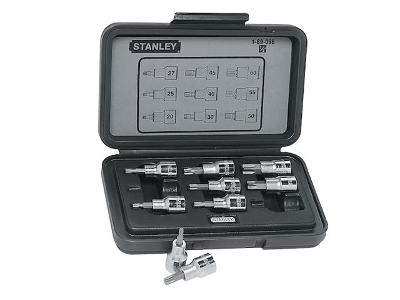 Jogo De Chaves Stanley Soquete TorxÂ® Encaixe 1/2â€ - 9 Peças