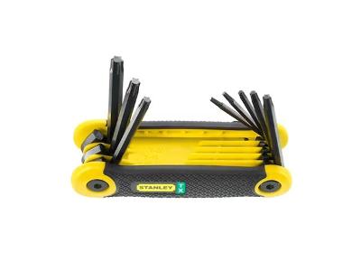 Jogo De Chaves Stanley Hexagonais TorxÂ® - Tipo Canivete - 8 Pçs