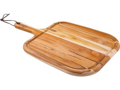 Tábua para Steak Tramontina Provence em Madeira Teca 40x27 cm