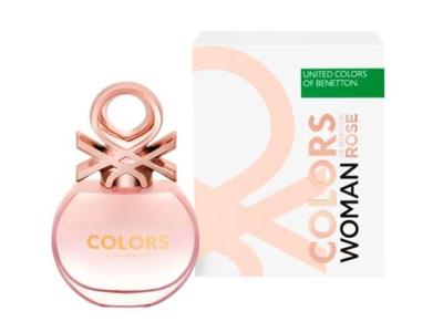 Perfume Benetton Colors Woman Rosé Eau de Toilette Feminino 50ML