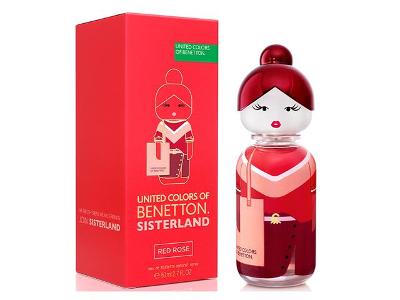 Perfume Benetton Sisterland Red Rose Eau de Toilette Feminino 80ML
