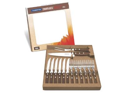Conjunto para Churrasco Tramontina Tradicional 14 Peças
