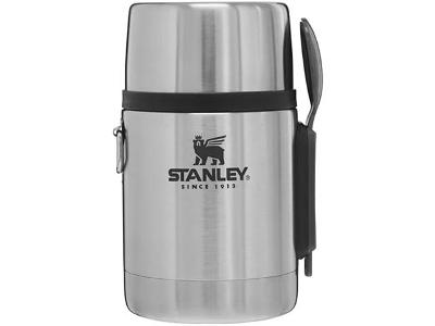 GARRAFA TÉRMICA SATNLEY CAMPING POTE TÉRMICO ADVENTURE 532 ML STAINLES