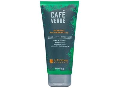 Shampoo Multibenefício Café Verde Loccitane au Brésil 180ml