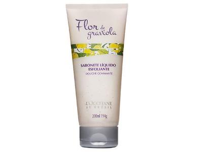 Sabonete Liq. Esfoliante Loccitane au Brésil Flor de Graviola 200ML