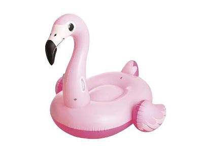 Boia Inflável Infantil para Piscina MOR Formato de Flamingo Médio